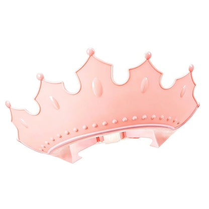 👑50% OFF NOW! Adjustable Crown Kids Shampoo Visor‑Soft Silicone Waterproof Bath Shower Cap, Ear Protection Shampoo Guard, Happy Bath Time Accessory for Toddlers & Children
