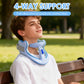 🧑‍🦱50% OFF NOW! Posture Fix Light & Adjustable Neck Support Brace, 4‑Way Full‑Directional Cervical Collar, Comfortable Neck Posture Corrector for Neck Relief & Head Stabilization