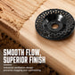 Buy 1 Get 1 Free! Angle Grinder Wood Carving Disc, 10X Rapid Shaping Wood Grinding Disc, Alloy Steel Tungsten Teeth Wood Shaping Wheel, Anti‑Clog Woodworking Tool for Angle Grinders