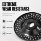 Buy 1 Get 1 Free! Angle Grinder Wood Carving Disc, 10X Rapid Shaping Wood Grinding Disc, Alloy Steel Tungsten Teeth Wood Shaping Wheel, Anti‑Clog Woodworking Tool for Angle Grinders