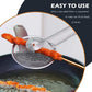 🍡50% OFF NOW! Stainless Steel Oil‑Leak Strainer Clamp – 2‑in‑1 Filter Spoon & Food Tongs, Multifunctional Kitchen Skimmer Tongs for Frying Meatballs, Deep‑Frying Food & Oil Filtering