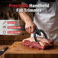 🥩50% OFF NOW! Handheld Fat Trimmer for Beef & Pork – Precision Ergonomic Meat Fat Remover Tool, Durable Kitchen Butcher Tool for Trimming Fat & Silverskin for Home Cooking & BBQ Prep