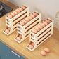 🥚50% OFF NOW! 4‑Tier Tilted Design Egg Storage Rack – Auto‑Roll‑Down Refrigerator Egg Holder, Space‑Saving Egg Dispenser Container for Fridge Kitchen Organization