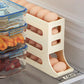 🥚50% OFF NOW! 4‑Tier Tilted Design Egg Storage Rack – Auto‑Roll‑Down Refrigerator Egg Holder, Space‑Saving Egg Dispenser Container for Fridge Kitchen Organization