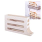 🥚50% OFF NOW! 4‑Tier Tilted Design Egg Storage Rack – Auto‑Roll‑Down Refrigerator Egg Holder, Space‑Saving Egg Dispenser Container for Fridge Kitchen Organization