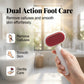 🦶50% OFF NOW! Double‑Sided Foot Scraper for Callus Removal, Dual‑Action Home Pedicure Tool, Manual Foot File for Dead Skin, Cracked Heels & Rough Sole Smoothing