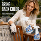 🪑50% OFF NOW! Outdoor Color Restorer Spray, Instant Faded Surface Reviver with UV Protection, Non‑Corrosive Renewing Spray for Wood Furniture, Fences & Outdoor Surfaces