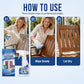 🪑50% OFF NOW! Outdoor Color Restorer Spray, Instant Faded Surface Reviver with UV Protection, Non‑Corrosive Renewing Spray for Wood Furniture, Fences & Outdoor Surfaces