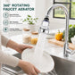🚰50% OFF NOW! 3‑Gear Splash‑Proof Faucet Filter‑ 360° Rotating Universal Joint Faucet Aerator, Deep Filtration Water Tap Nozzle for Kitchen Sink