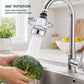 🚰50% OFF NOW! 3‑Gear Splash‑Proof Faucet Filter‑ 360° Rotating Universal Joint Faucet Aerator, Deep Filtration Water Tap Nozzle for Kitchen Sink