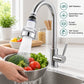🚰50% OFF NOW! 3‑Gear Splash‑Proof Faucet Filter‑ 360° Rotating Universal Joint Faucet Aerator, Deep Filtration Water Tap Nozzle for Kitchen Sink