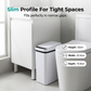 🗑️50% OFF NOW! Nine Stars 13‑Gal Motion Sensor Trash Can‑ Rose Gold Stainless Steel Automatic Touch‑Free Waste Bin for Kitchen Home Office