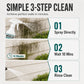🧽50% OFF NOW! Fast‑Acting Wall Mold Remover Spray, Deep Penetrating Exterior Wall Cleaner, Efficient Black Mold & Green Algae Stain Remover for Outdoor Wall Surfaces