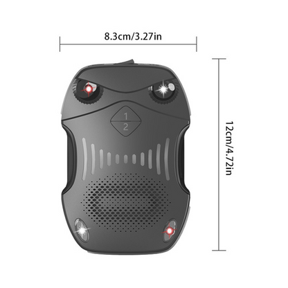 🚗50% OFF NOW! Ultrasonic Rodent Repeller for Car, Car‑Mounted Vehicle Rodent Deterrent with Strobe LED Lights, Protect Car Engine Wires & Hoses from Rodent Chewing Damage for Cars, Trucks & SUVs