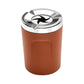 🚗50% OFF NOW! Rotating Car Ashtray with Ceramic Inner Liner, Mechanical Airtight Lid Car Cup‑Holder Ashtray, Universal Fit Smokeless Ash Container for Vehicle Interior