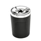 🚗50% OFF NOW! Rotating Car Ashtray with Ceramic Inner Liner, Mechanical Airtight Lid Car Cup‑Holder Ashtray, Universal Fit Smokeless Ash Container for Vehicle Interior
