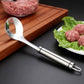 🍳50% OFF NOW! Stainless Steel Meatball Maker Spoon, Non‑Stick Scoop & Drain Meat Ball Mold Spoon, Food‑Grade Meat Baller Tool for Quick Mess‑Free Homemade Meatballs