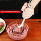 🍳50% OFF NOW! Stainless Steel Meatball Maker Spoon, Non‑Stick Scoop & Drain Meat Ball Mold Spoon, Food‑Grade Meat Baller Tool for Quick Mess‑Free Homemade Meatballs
