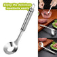 🍳50% OFF NOW! Stainless Steel Meatball Maker Spoon, Non‑Stick Scoop & Drain Meat Ball Mold Spoon, Food‑Grade Meat Baller Tool for Quick Mess‑Free Homemade Meatballs
