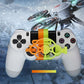 🎮50% OFF NOW! PC Racing Gamepad Steering Wheel, Mini 3D Printing Racing Wheel Auxiliary Controller Attachment Compatible for PS4 Game Controller, Improve Simulation Driving Gaming Experience