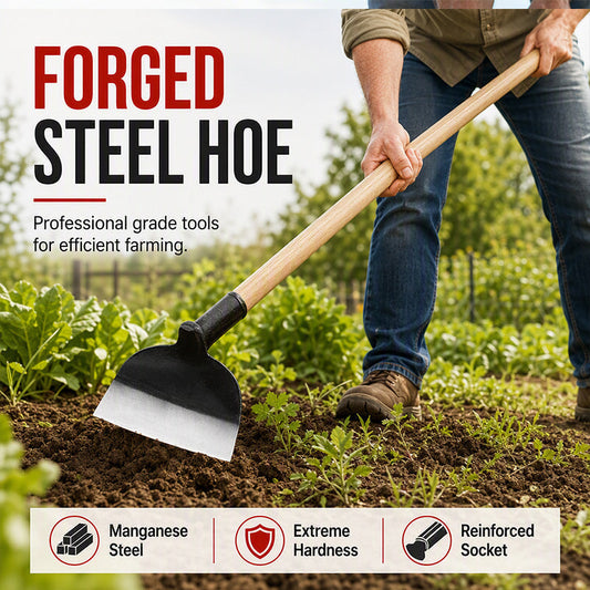 🌿50% OFF NOW! Heavy‑Duty Steel Farm Gardening Weeding Hoe Head‑ Sharp Carbon Steel Replacement Hoe Blade for Weeding, Soil Loosening & Farm Garden Work  # FB 短视频广告文案