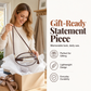 👜50% OFF NOW! Clear Football Shaped Crossbody Bag, See‑Through Transparent Shoulder Purse, Adjustable Strap Clear Bag, Lightweight PVC Crossbody for Daily Outing, Gatherings & Public Venues