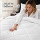 🛏️50% OFF NOW! 3-Piece Quilted Comforter Set with Shams – All Season Cloud Soft Bedding Set, Diamond Quilted Bed Comforter for Bedroom Guest Room