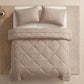 🛏️50% OFF NOW! 3-Piece Quilted Comforter Set with Shams – All Season Cloud Soft Bedding Set, Diamond Quilted Bed Comforter for Bedroom Guest Room