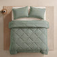 🛏️50% OFF NOW! 3-Piece Quilted Comforter Set with Shams – All Season Cloud Soft Bedding Set, Diamond Quilted Bed Comforter for Bedroom Guest Room