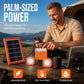 ☀️ 50% OFF NOW! Portable Solar Power System with 2 LED Lights – Off-Grid Solar Generator Kit, Multi-Port Charging Station for Camping, Emergency & Outdoor Use