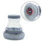 🧼50% OFF NOW! Soap‑Dispensing Pot Scrubber Brush‑ Non‑Scratch Ergonomic Dish Scrubber with Built‑in Soap Dispenser, Detachable Replaceable Cleaning Head for Pots, Pans & Cookware