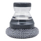 🧼50% OFF NOW! Soap‑Dispensing Pot Scrubber Brush‑ Non‑Scratch Ergonomic Dish Scrubber with Built‑in Soap Dispenser, Detachable Replaceable Cleaning Head for Pots, Pans & Cookware