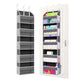 🗂️50% OFF NOW! 5‑Tier Large‑Capacity Hanging Organizer, 5+6 Multi‑Pocket Over‑the‑Door Hanging Storage, Clear Window & Mesh Side Pockets for Closet, Bedroom & Dorm Room