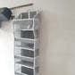 🗂️50% OFF NOW! 5‑Tier Large‑Capacity Hanging Organizer, 5+6 Multi‑Pocket Over‑the‑Door Hanging Storage, Clear Window & Mesh Side Pockets for Closet, Bedroom & Dorm Room