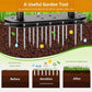 🌱50% OFF NOW! Heavy‑Duty Manual Lawn Coring Aerator‑ Adjustable Carbon Steel Soil Plug Aerator with Spring Ejection for Yard & Garden Lawn Care
