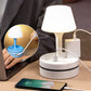💡50% OFF NOW! Bedside Lamp with AC Outlets & USB Ports – Multi‑Function Nightstand Table Lamp, Soft Dimmable Bedroom Reading Lamp for Nightstand Dorm Home Decor