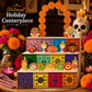 💀50% OFF NOW! Day of the Dead 3-Tier Wooden Ofrenda Altar – Hollow Cutout Memorial Altar Shelf, DIY Paintable Display Stand for Día de los Muertos Home Decor
