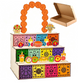 💀50% OFF NOW! Day of the Dead 3-Tier Wooden Ofrenda Altar – Hollow Cutout Memorial Altar Shelf, DIY Paintable Display Stand for Día de los Muertos Home Decor