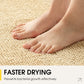 🛁50% OFF NOW! Chenille Bathroom Absorbent Anti-Slip Floor Mat – Soft Quick Dry Shower Rug, Water Absorbing Bath Mat for Bathroom, Kitchen & Entrance