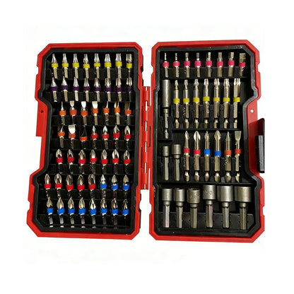 🔧50% OFF NOW! 83-Piece S2 Steel Screwdriver Bit Set, Color-Coded Driver Bits, Complete Repair Tool Kit for DIY, Electronics & Home Maintenance