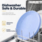 🍽️50% OFF NOW! Unbreakable Wheat Straw Dinner Plates – Reusable Shatter‑Resistant Eco‑Friendly Dining Plates, Stackable Microwave Safe Plates for Kitchen Camping Picnic