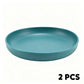 🍽️50% OFF NOW! Unbreakable Wheat Straw Dinner Plates – Reusable Shatter‑Resistant Eco‑Friendly Dining Plates, Stackable Microwave Safe Plates for Kitchen Camping Picnic