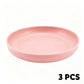 🍽️50% OFF NOW! Unbreakable Wheat Straw Dinner Plates – Reusable Shatter‑Resistant Eco‑Friendly Dining Plates, Stackable Microwave Safe Plates for Kitchen Camping Picnic