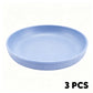 🍽️50% OFF NOW! Unbreakable Wheat Straw Dinner Plates – Reusable Shatter‑Resistant Eco‑Friendly Dining Plates, Stackable Microwave Safe Plates for Kitchen Camping Picnic