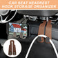 🚗50% OFF NOW! Durable Car Seat Headrest Hook Storage Organizer – Multifunctional Leather Car Headrest Hanger with Phone Holder, Universal Back Seat Storage Hooks for Handbags Groceries Purse