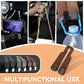 🚗50% OFF NOW! Durable Car Seat Headrest Hook Storage Organizer – Multifunctional Leather Car Headrest Hanger with Phone Holder, Universal Back Seat Storage Hooks for Handbags Groceries Purse
