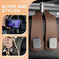 🚗50% OFF NOW! Durable Car Seat Headrest Hook Storage Organizer – Multifunctional Leather Car Headrest Hanger with Phone Holder, Universal Back Seat Storage Hooks for Handbags Groceries Purse