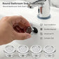 🚰50% OFF NOW! Round Bathroom Sink Basin Overflow Hole Cover Set, Anti‑Clog Sink Drain Overflow Insert, Decorative Replacement Cap for Bathroom Vanity Sink Basin