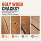 🔥50% OFF NOW! Professional Wood Filler for Cracks Holes & Scratches, Sandable Paintable Wood Repair Paste, Shrink‑Resistant Wood Putty for Indoor & Outdoor Wooden Surfaces Restoration