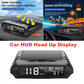 🚗50% OFF NOW! Solar Car GPS Head‑Up Display‑ Wireless Solar Powered HUD Speedometer, Multi‑Function GPS Digital Display Fits All Vehicle Models